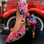 Pantofi cu toc. Nr 36